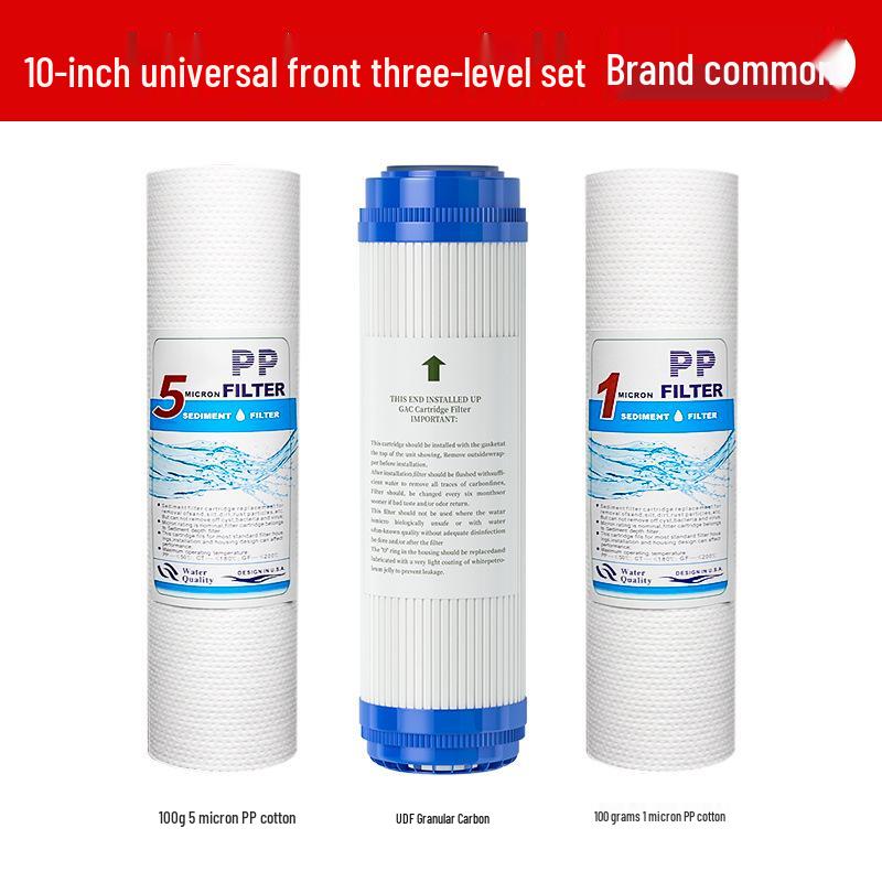 Пятиступенчатый набор фильтров для воды обратного осмоса: Картриджи из полипропиленового хлопка, активированного угля, мембранные картриджи RO.