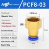 Copper Corrosion-Resistant Pneumatic Quick Connector Fitting for Air Compressors