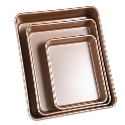 Nonstick Oven Baking Pan Rectangle Bakeware Pans Heavy Duty Turkey Roasting Pan