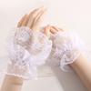 Comfortable Fake Sleeves Cuffs Costume Accessory Wrist Cuff Elegant Lace Cuff  Stage Performance