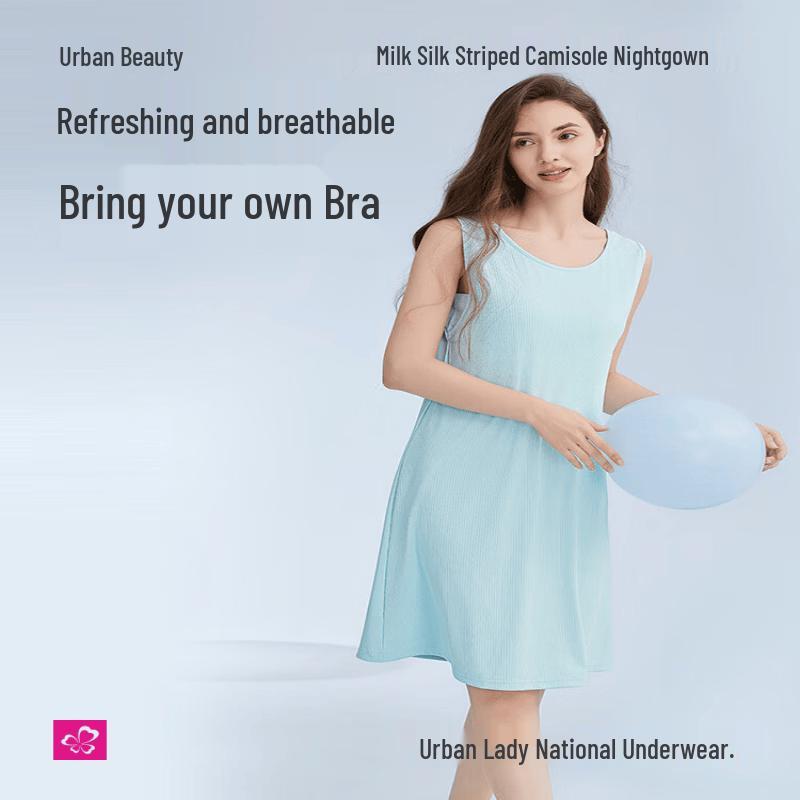 Urban Beauty Women s Padded Sleep Dress L