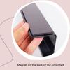 Magnetic Book Shelf for Whiteboard 17 Inch Reusable Book Display Holder Floating Shelves Seasoning Rack for Kitchen