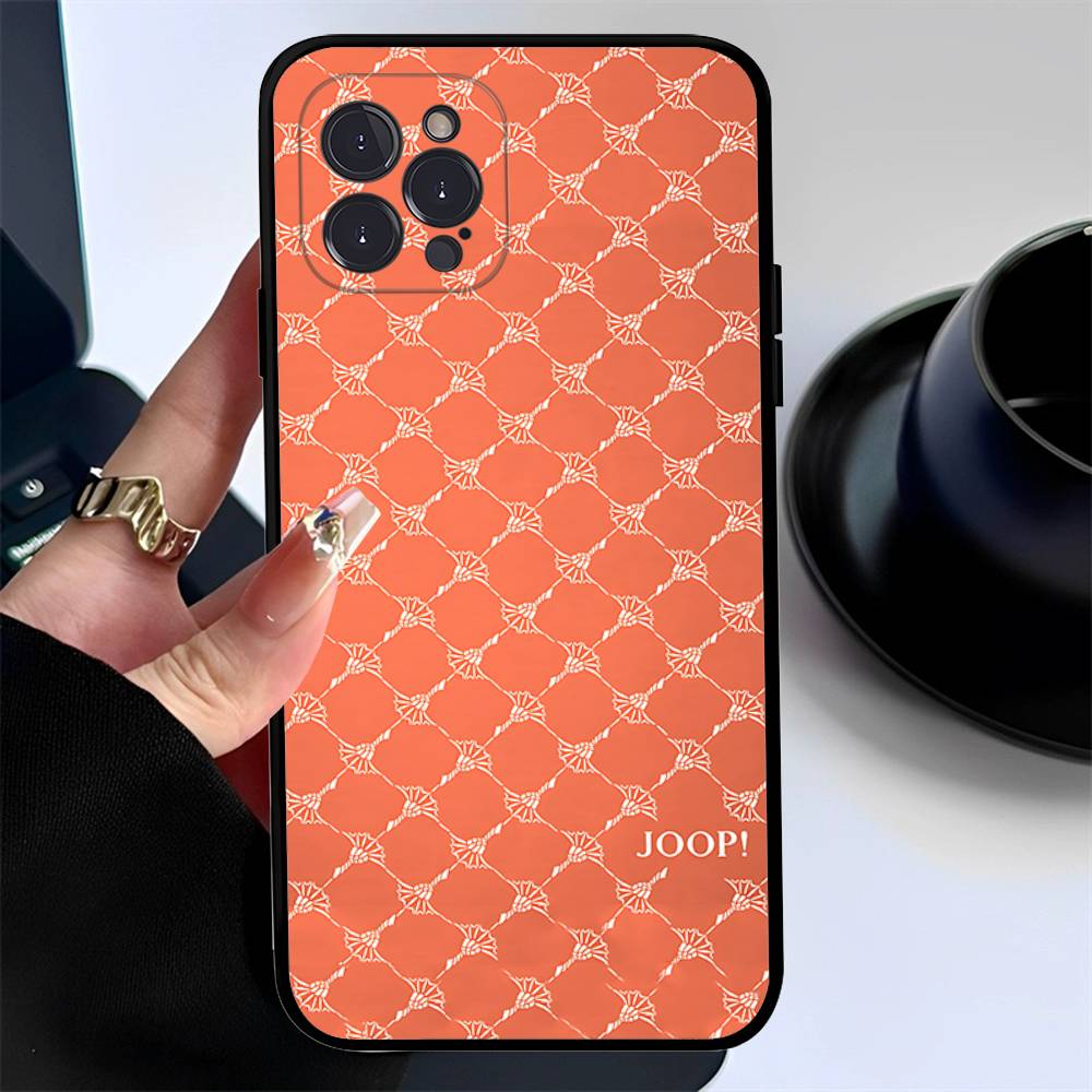 J-Joops Logo For IPhone 17 16 15 14 13 12 11 Pro Max 13 17Air Shockproof Soft Phone Cases Coque