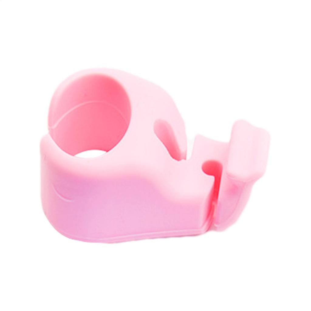 pink Portable Handheld Fan Clip Holder Summer Outdoor Cooler Fan Holder Fan Clamp Hands Free Tool For Umbrella Parasol