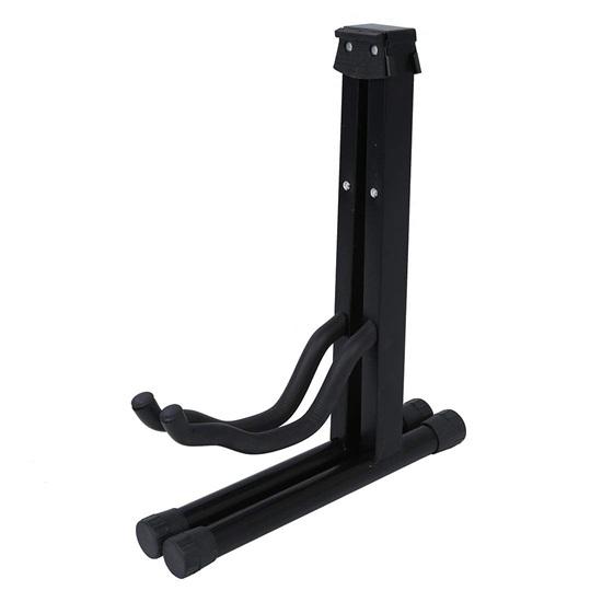 39.11 Cm Metal Electric, Bass, Acoustic Guitar Folding Stand Home, Office Decor, Music Room, Perfect for Stage, Studio