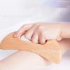Holz Gua Sha Schabbrett für Körpermassage mit ergonomischem Griff Natürliches Material Langlebiges Design für Ganzkörpergebrauch