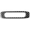 Real Glossy Black Carbon Fiber Sticker Car Inner Door Pull Handle Frame Anti-Collision Cover Trim Compatible with Chevrolet Avalanche/Silverado LTZ