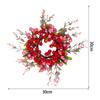 Artificial Berry Garland Wreath for Front Door Outdoor Seasonal Use