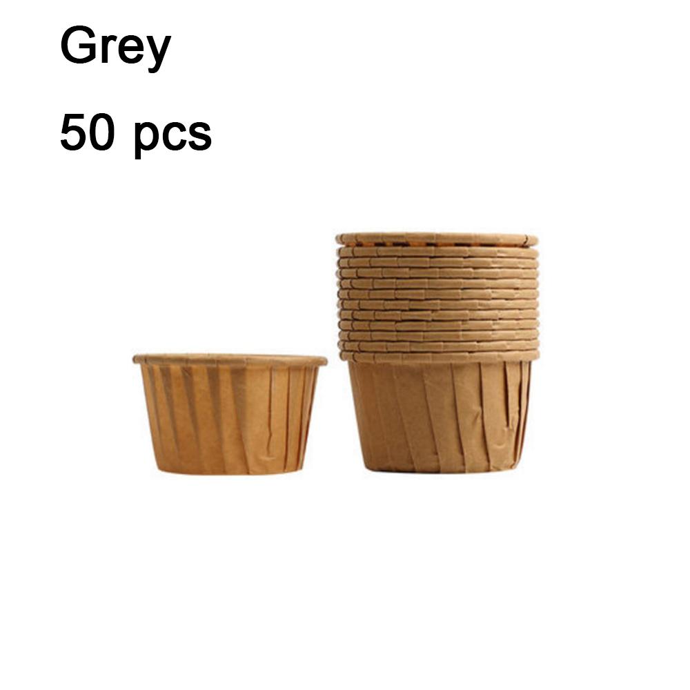 

50 шт. Бумага для кексов и маффинов, маслостойкая подкладка для противня, кухонные принадлежности, аксессуары, формы для тортов