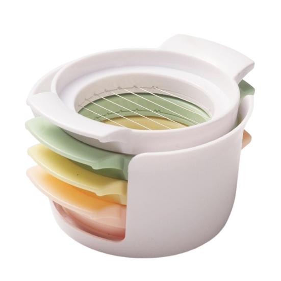 Egg Slicer For Hard Boiled Eggs Stainless Steel Egg Cutter