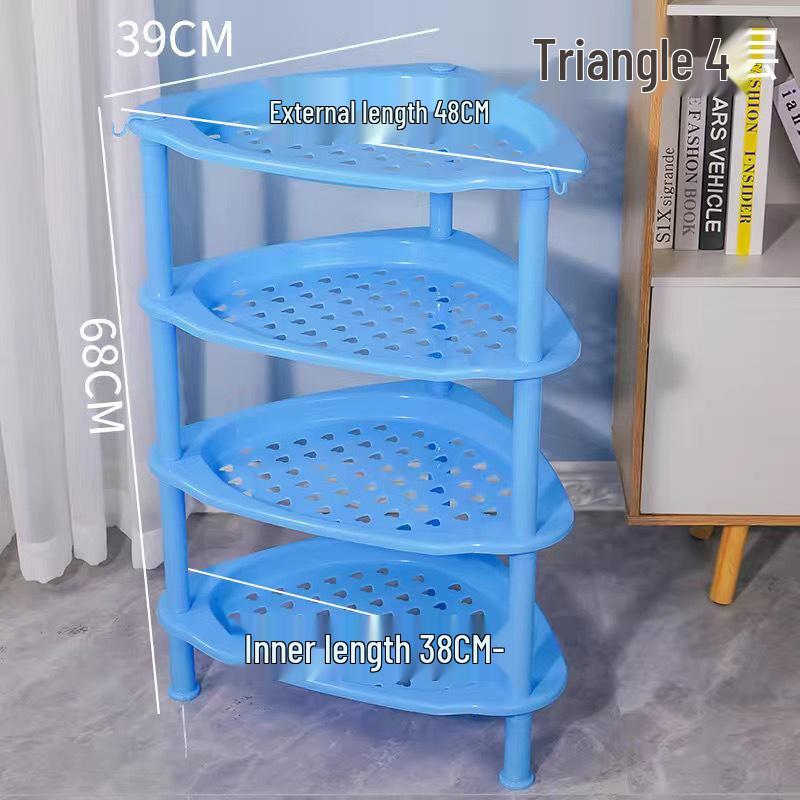 Multi-layer Storage Rack for Kitchen and Bathroom