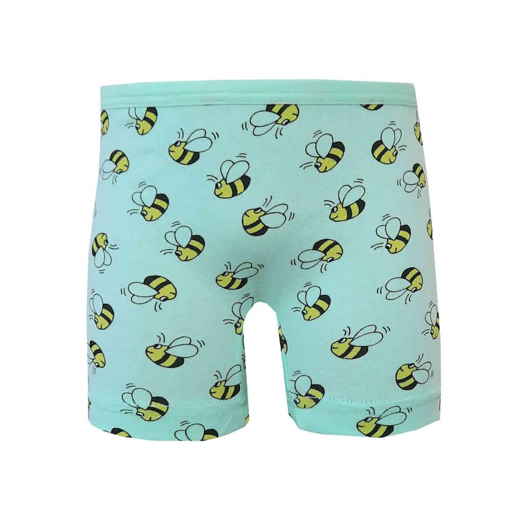 Kota Pachet 12 Boxer pentru fete lungi din bumbac lycra imprimate colorate