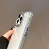 Flash Diamond Lens Ring Suitable IPhone 15om Transparent Case 16promax Phone Apple 14 Anti Drop Protective