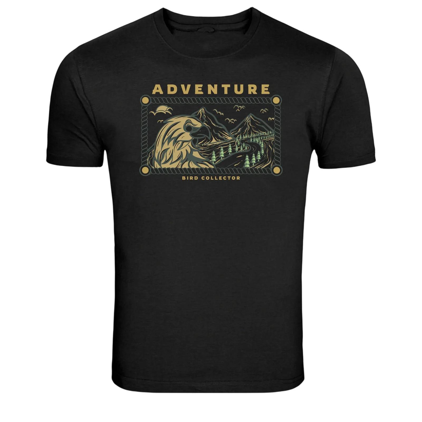 Adventure Bird Collector Nature Graphic T-Shirt XXXL