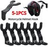 Motorcycle Helmet Hook Racks Helmet Display Hanger Kitchen Cabinet Shelf Wall Mount Hooks Stand Wall-Mounted Storage Holder