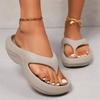 Summer wear non-slip and deodorant fashion versatile beach seaside high-end slippers new flip-flops women