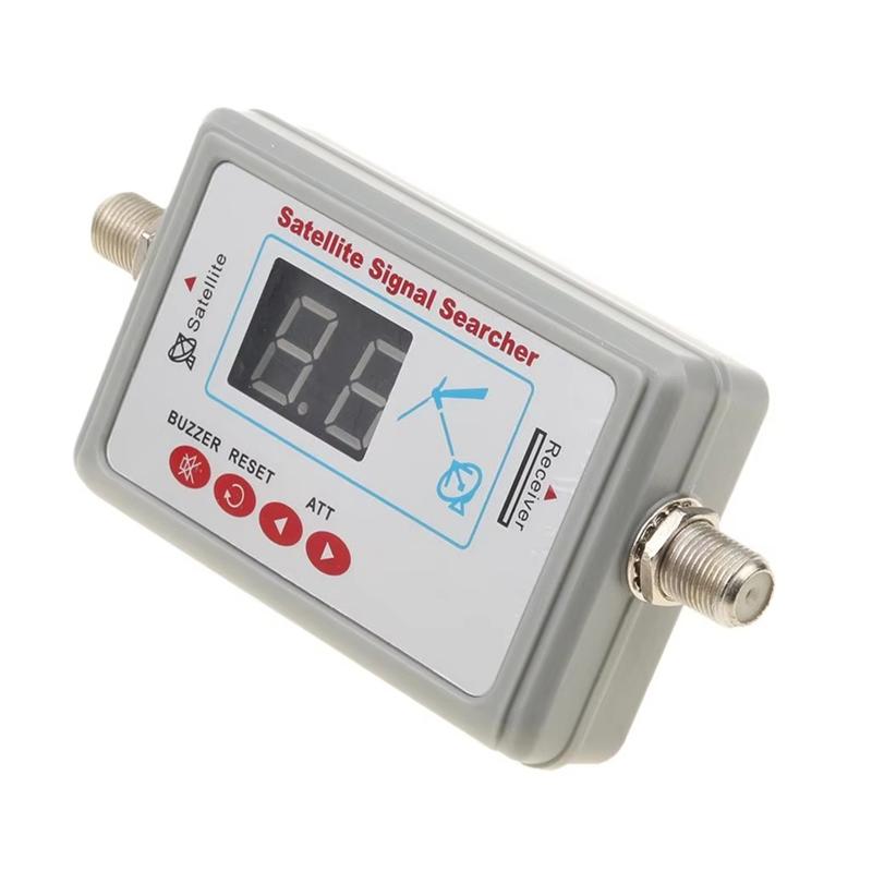 ABUO-SF-95DLS Digital Satellite Signal Finder Meter TV Reception Systems LCD Screen Display Signal Pointer