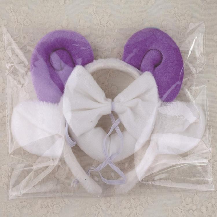 Kids Animal Costume Sheep Ears Headbands Bowtie,Tail,Tutus Glove 1/3/4/5pcs