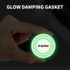 1/2/4pcs Luminous Car Door Shockproof Pads Anti-collision Pad For Nissan Nismo Note Armada Pulsar Pathfinder X-Trail Qashqai