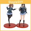 Anime K On Hirasawa Yui Akiyama Mio Model Pvc Action Figure With Assembled Design For Anime Enthusiasts