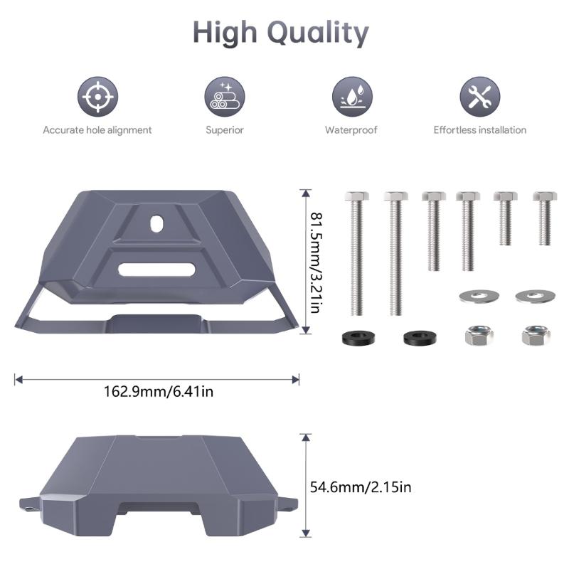 Weather Resistant ABS Mount Easy to Install Roof Mount Universal Vehicle Mount Secure Device Mount for Device Mini