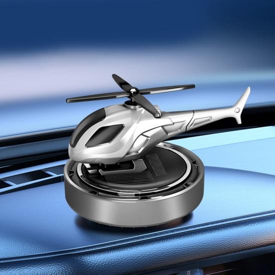 Auto-Lufterfrischer Auto-Aromatherapie-Diffusor Tragbar Solarbetrieben Rotierendes Hubschrauber-Design-Diffusor mit Duft aus Pflanzenextrakten