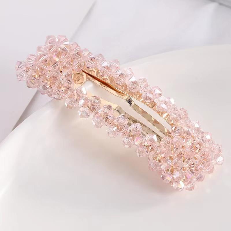 Kristall handgefertigte Haarschmuck elegante Haarnadeln Haarklammern Strass Haarspangen Haarspangen für Frauen Mädchen Haarschmuck