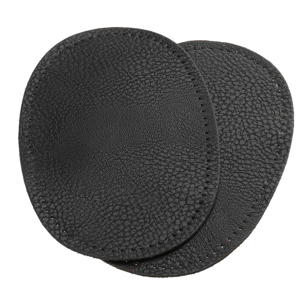 1 Pair Leather Elbow Knee Path Applique for Jeans Shirt Clothing Reapir