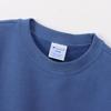 Champion Short Sleeve Crew Neck Windsor with Fleece Lining and Logo Embroidery Men's Sweatshirt, Basic, Blue, C3-Z020, One-Point