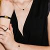BE/GINS ROCA MINI ROUND ONYX BRACELET