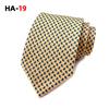 Mode Retro Druck Imitation Seide Stoff Herren Krawatte
