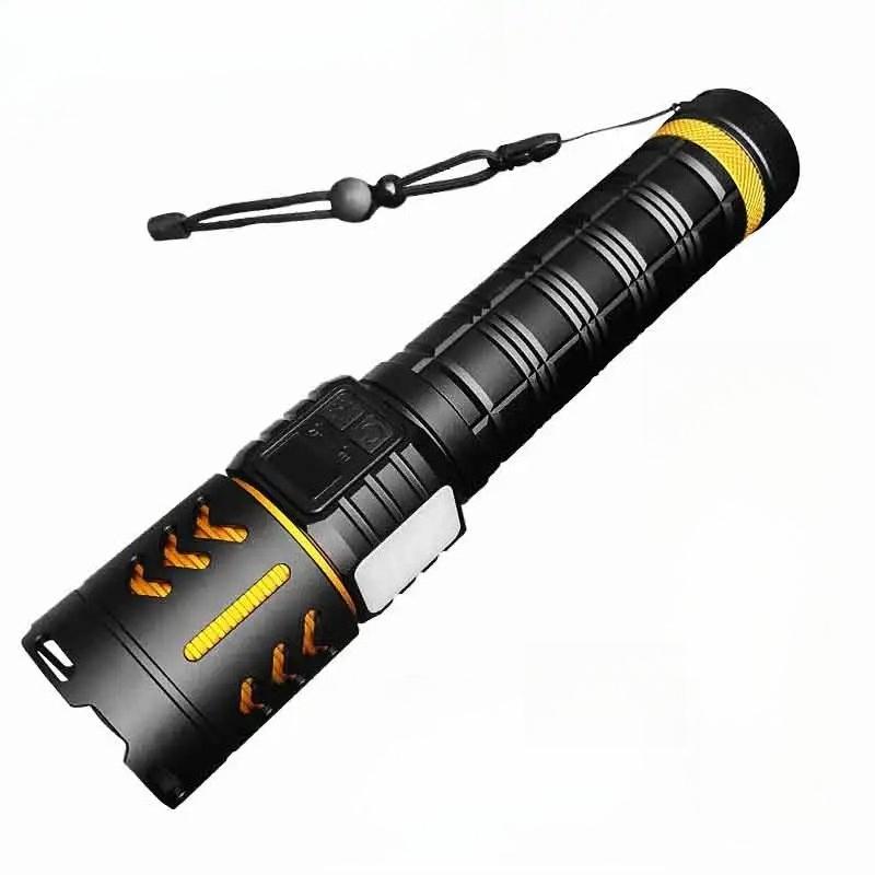 

Новый Сверхъяркий Светодиодный Фонарик USB Перезаряжаемый Зум Фонарики Дальнобойный 8000М Тактический Фонарь Кемпинг Рыбалка Рабочий Фонарь 3000mAh