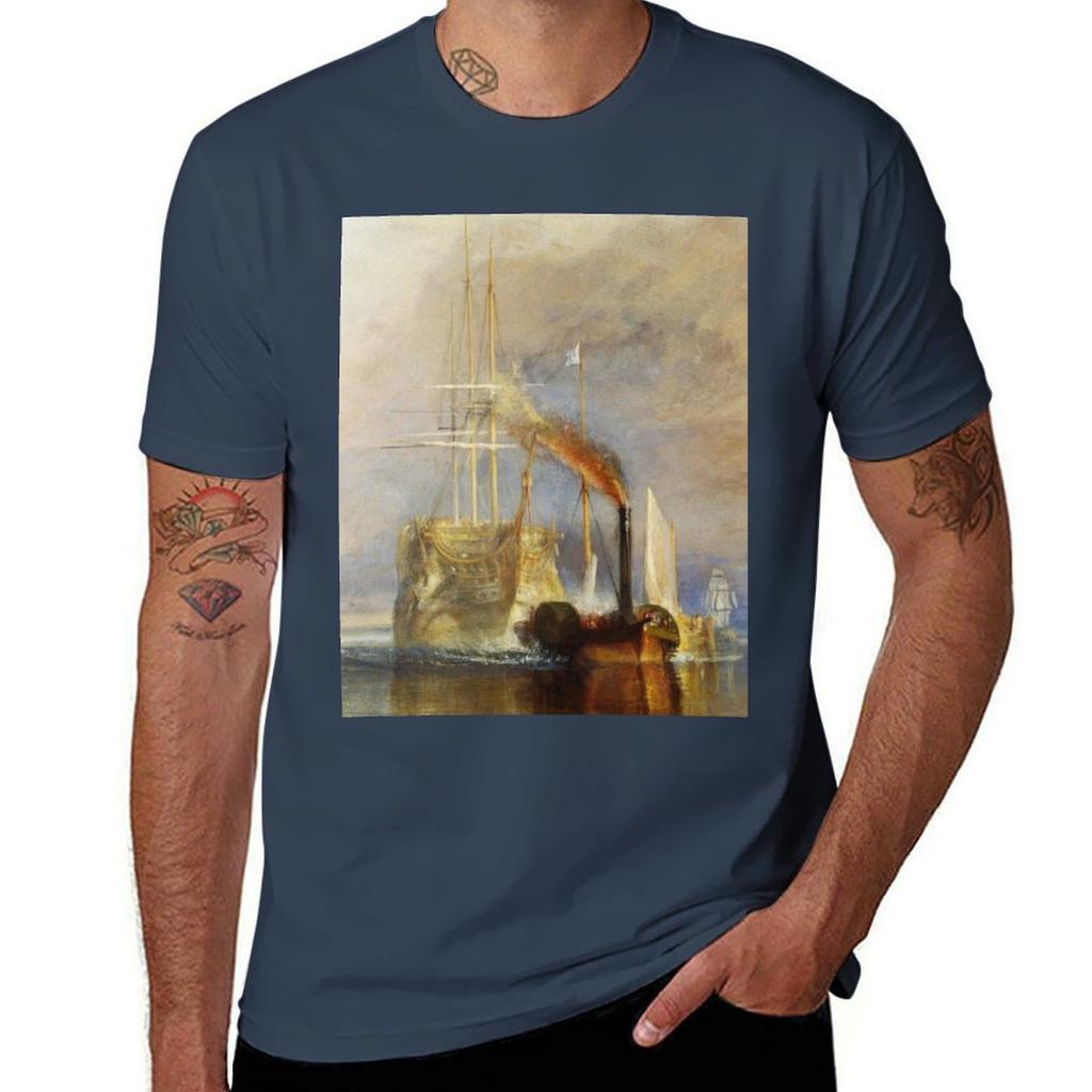 T Temeraire Fighting Man by T-Shirt Shirt The Turner for Cotton Man Shirt Designer Percent T 100 JMW
