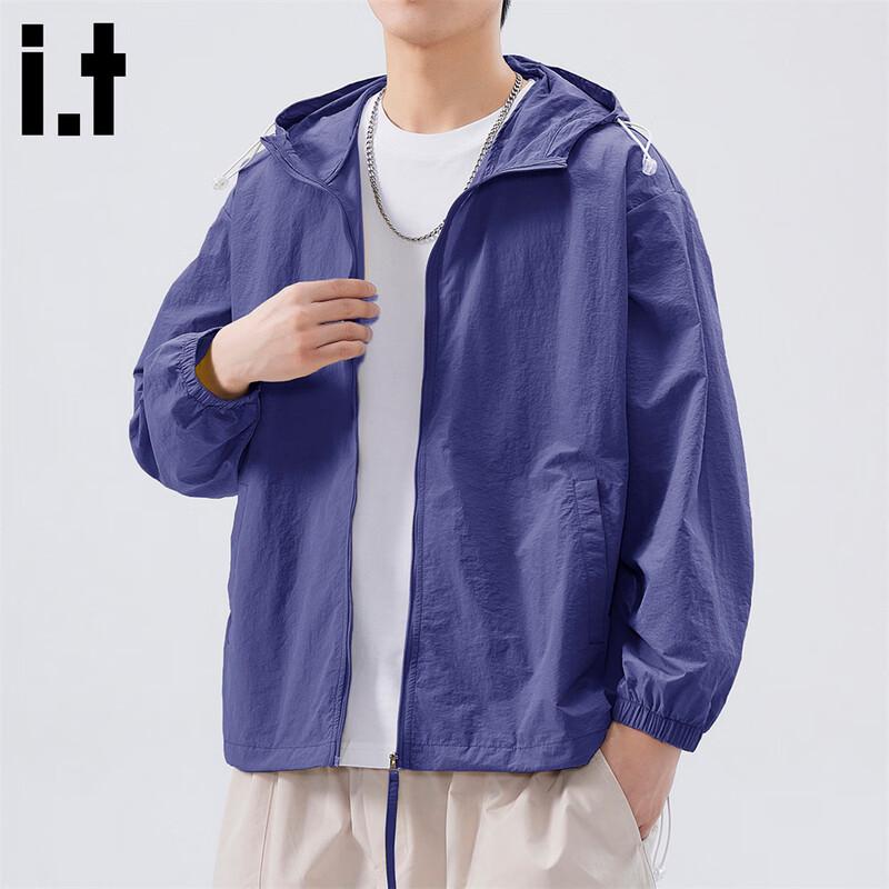 CHOCOOLATEit Men's Lightweight UV Protection Hooded Jacket