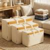 Large Capacity Clothes Quilt Storage Bag Non-Woven Fabric Moving Packing Bag  Closet