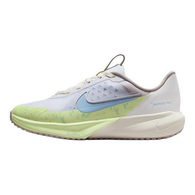 Sonic Fly GS White Psychic Blue Fluorescent Kids Sneakers Cream Sail Fluorescent-Yellow IB8886-141