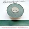 5 Meters/Roll 18650 21700 Lithium Battery Pack Insulation Sticker, Highland Barley Paper Wrapped With Adhesive Backing