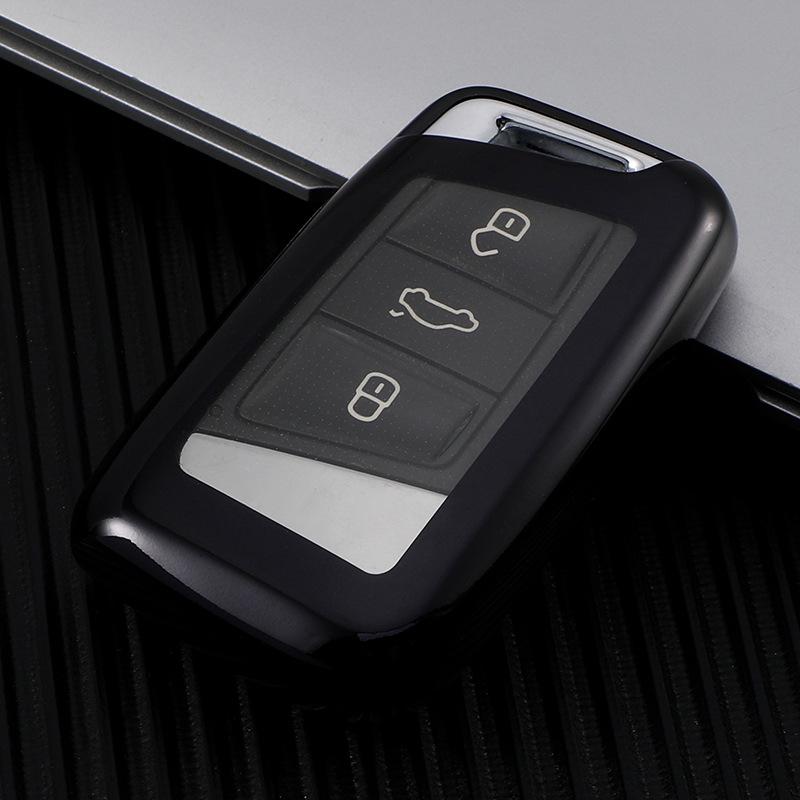 Etui na kluczyk Volkswagen Passat 2023 - Magotan B8 Nowy CC Powłoka ochronna z breloczkiem dla kobiet