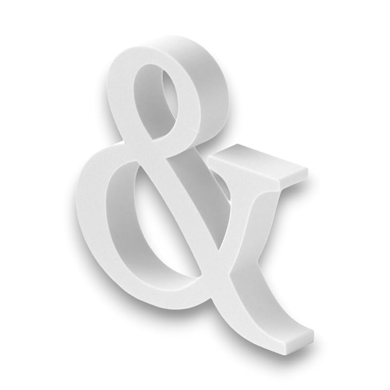 

Generic Multicolor Alphabet Letters White &