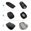 Black Leather Car Center Armrest Box Protection Cover For VW Golf 6 2010-2013