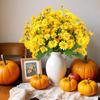 Artificial Flowers Silk Daisy Bouquet Christmas Decorations Home vase table Wedding bridal bouquet Decorative Household Products