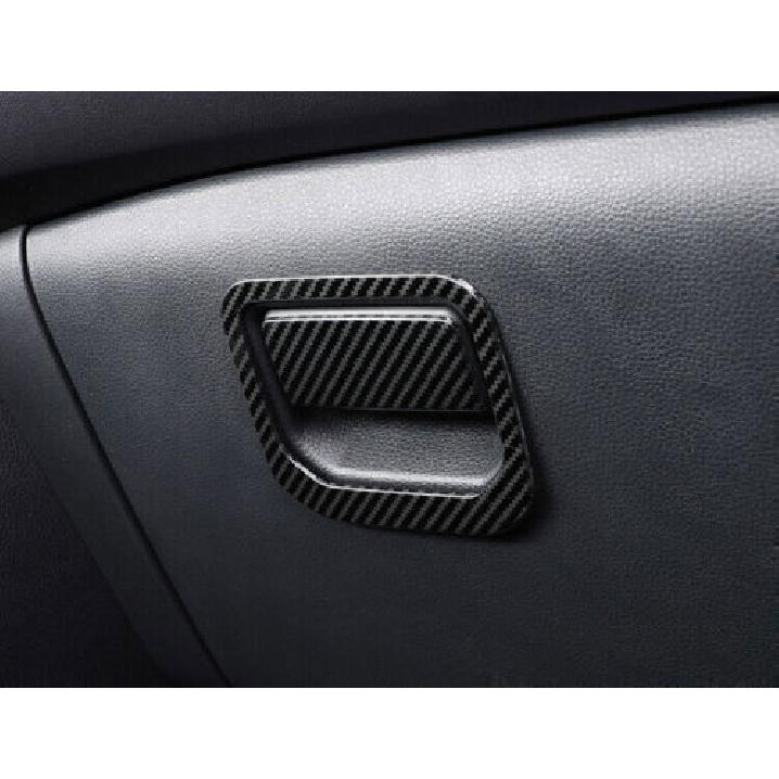 Carbon Fiber Steel Co-Pilot Storage Box Handle For Toyota Highlander -