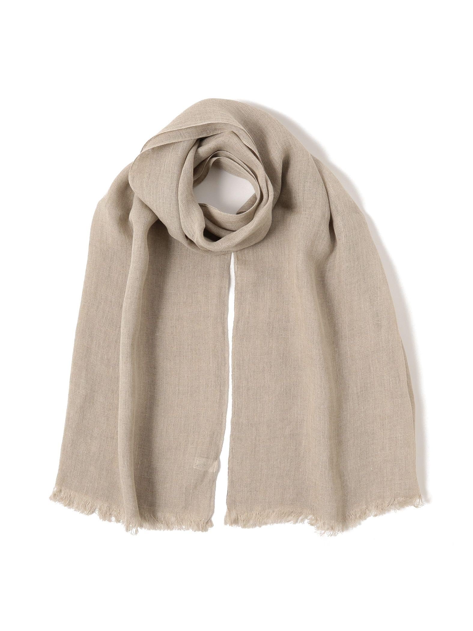 

B:MING by BEAMS Women s Linen Scarf, Natural Free