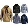 Men's Autumn/Winter Waterproof Multi-Pocket Hoodie Pullover