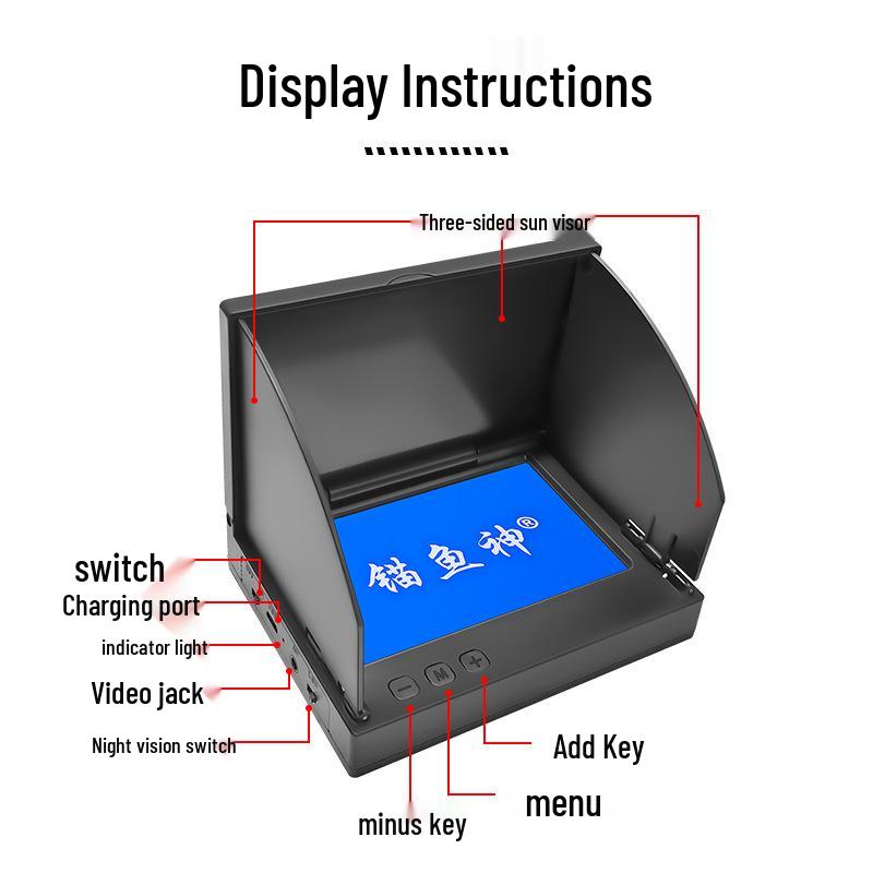 5" Ultra-Clear IPS LCD Fish Finder with Sonar