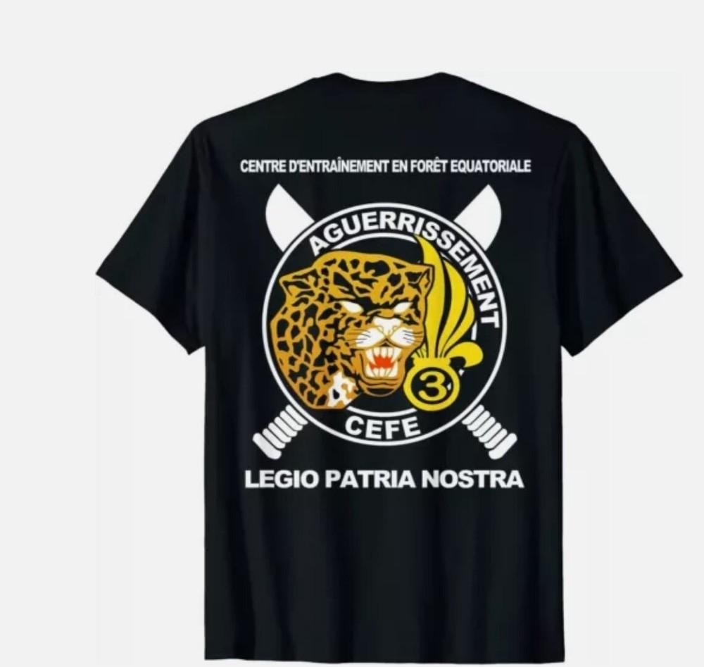 

French Foreign Legion 3REI CEFE Etrangere Jungle Warfare Training T-Shirt 100_ M