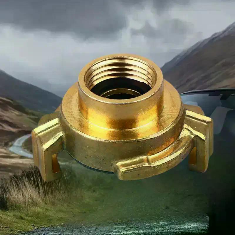 Copper Tap Adapters DN15 DN20 DN25, Rapid Connect Water Couplings, Claw Connection for Garden