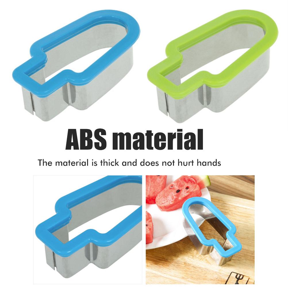 Popsicle Shaped Watermelon Slicing Tool Mold Stainless Steel Watermelon Cutter Fruit Slicing Tool