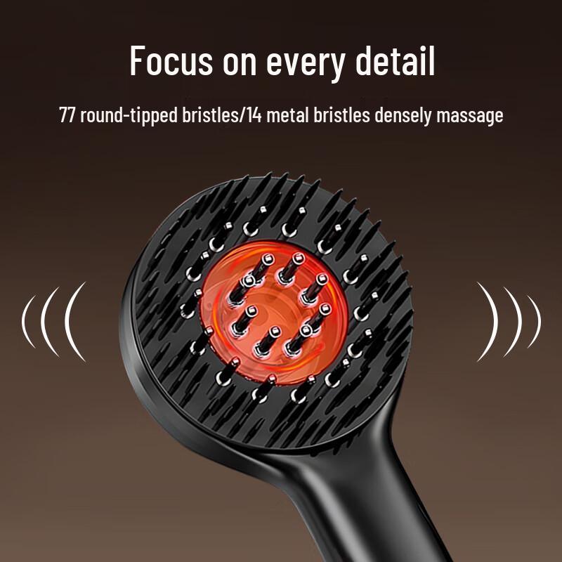 Meebordi Red Light Hair Growth Comb & Scalp Massager