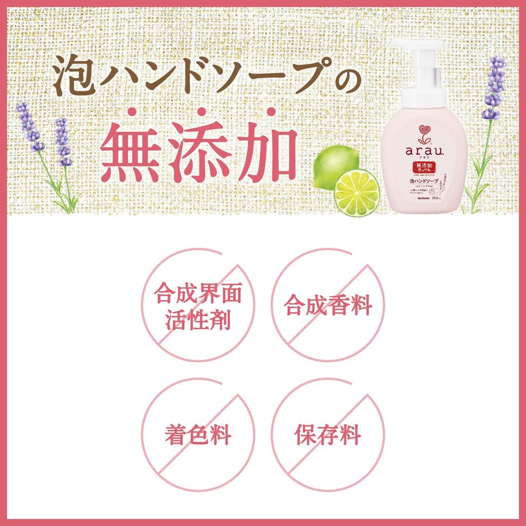 Arau Foaming Hand Soap Refill 500ml Arau.